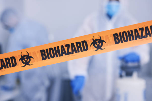 Professional Blood Cleanup technician working in Camp Murray, WA